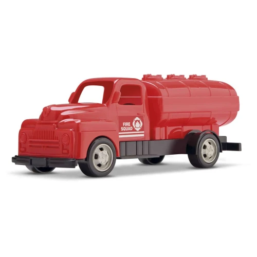 Brinquedo caminhão bombeiro plástico Horangr Classic Orange Toys