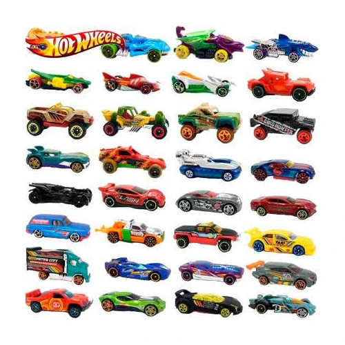 Brinquedo carrinho de ferro hotwhells sortidos