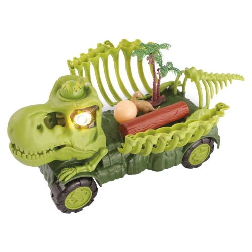 Brinquedo carro dino 23cm luz e som com acessórios Cardoso Toys