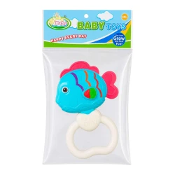 Brinquedo chocalho plástico bichinhos peixe 6105