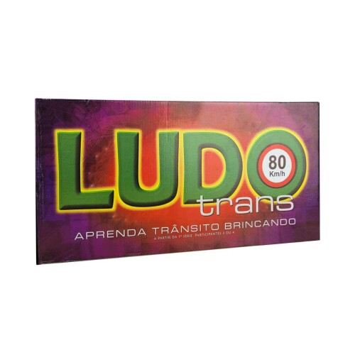 Brinquedo didático jogo ludo / jogo da memória trânsito