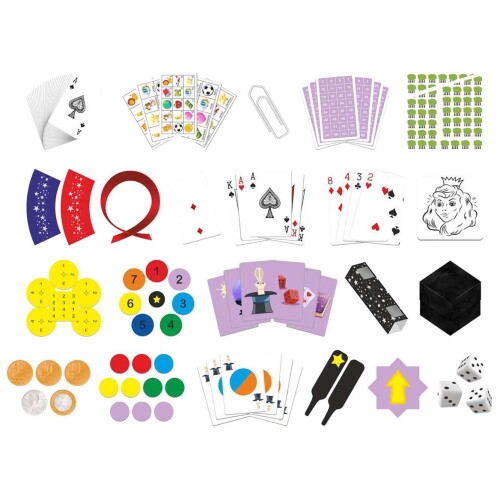 Brinquedo jogo mágicas com 50 truques GGBplast