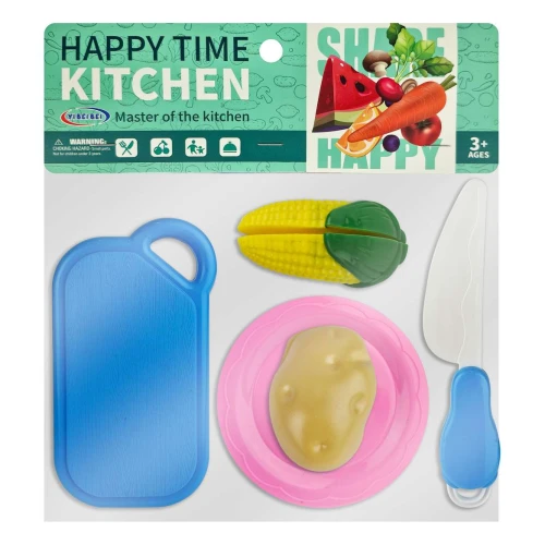 Brinquedo kit cozinha com 05 acessórios New Goods