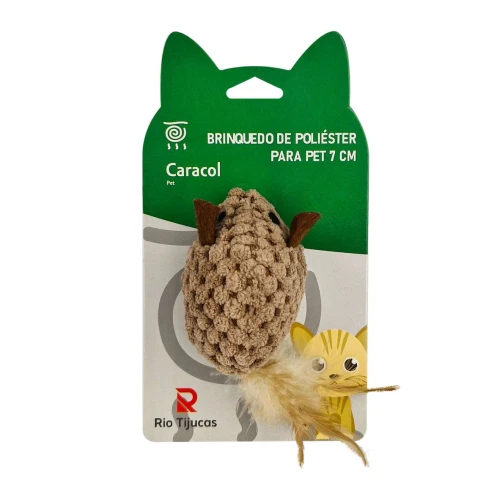 Brinquedo para gato ratinho 07cm Rio Tijucas