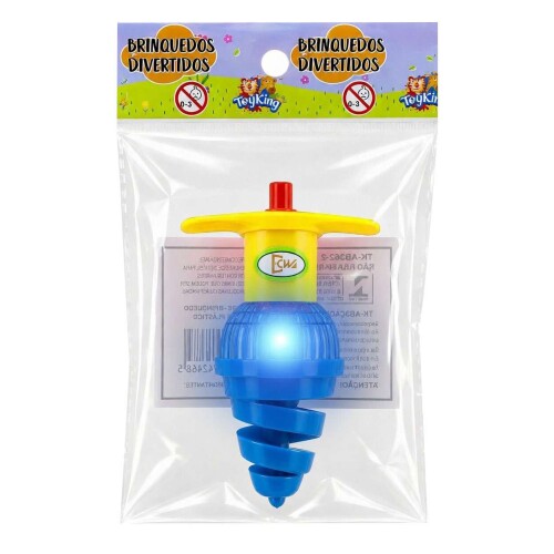 Brinquedo pião plástico giroflash com 12 unidades sortidos Brinquedo pião plástico giroflash com 12 unidades sortidos
