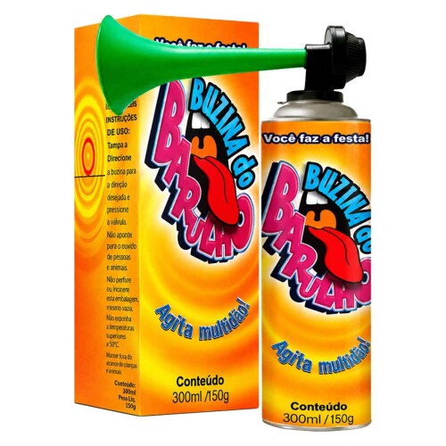 Buzina a gás tubo de 300ml/150g