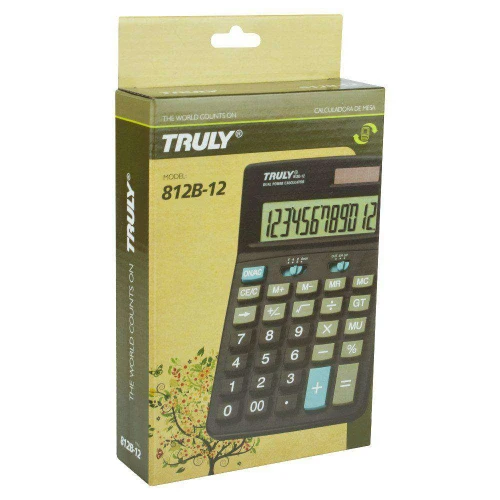Calculadora 812B-12 12 dígitos Truly
