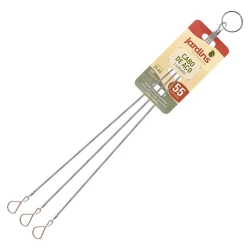 Cabo de aço para vaso com 03 ganchos 55cm Nutriplan