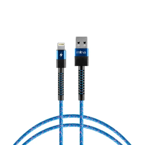 Cabo usb para celular Iphone 01 metro 3.4A Inova