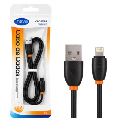 Cabo usb para celular iphone 01 metro 3.1A Inova