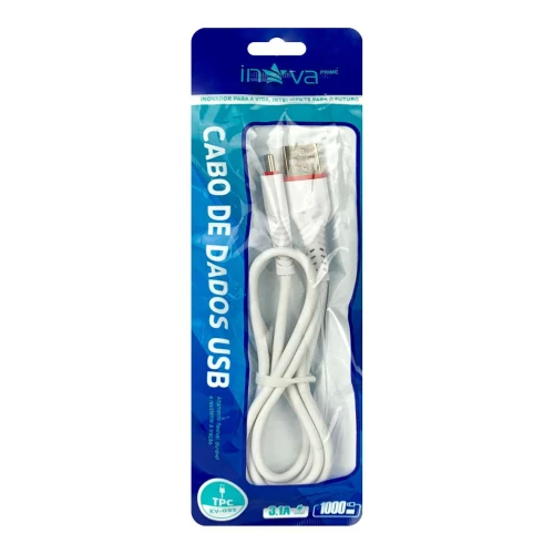 Cabo usb para celular tipo C 3.1A 01 metro Inova