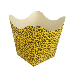 Cachepot de papel 12x12x8cm com 10 unidades Onça