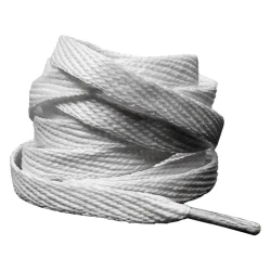 Cadarço 120cm 1 par branco/preto