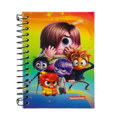 Caderneta capa dura 96 folhas sortidas Caderneta capa dura 96 folhas sortidas