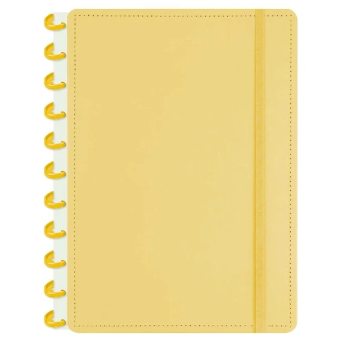 Caderno agenda inteligente 185x225mm com 80 folhas sortidos