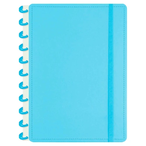 Caderno agenda inteligente 185x225mm com 80 folhas sortidos