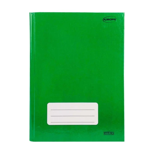 Caderno capa dura brochura pequeno 96 folhas liso verde Caderno capa dura brochura pequeno 96 folhas liso verde