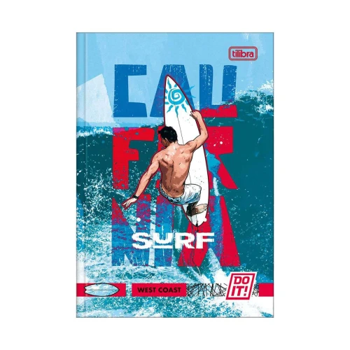 Caderno capa dura brochura pequeno 80 folhas Do It Tilibra