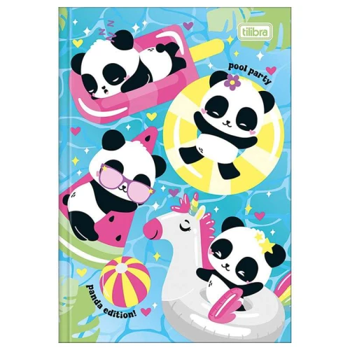 Caderno capa dura brochurão 80 folhas Lovely Friend Tilibra