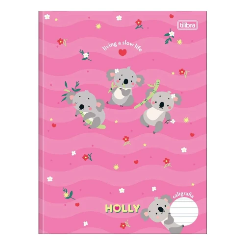 Caderno de caligrafia capa dura 40fls brochurão Tilibra