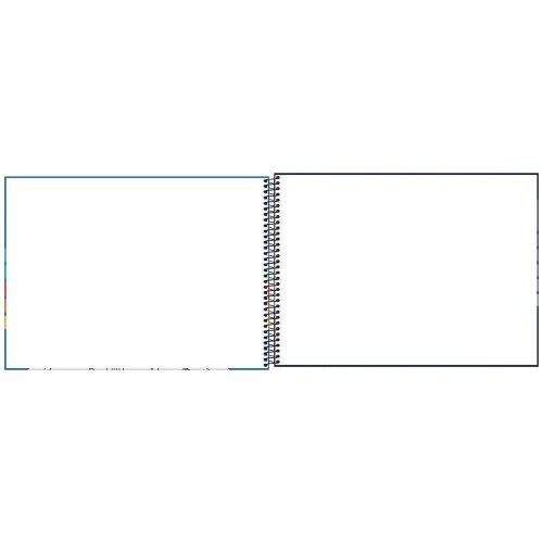 Caderno de desenho grande capa dura 80 folhas Pepper masculino Tilibra