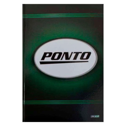 Caderno ponto grande capa dura com 50 folhas São Domingos