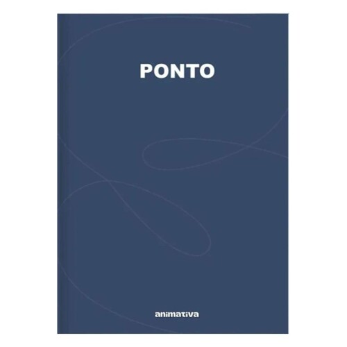 Caderno ponto grande capa dura com 50 folhas São Domingos
