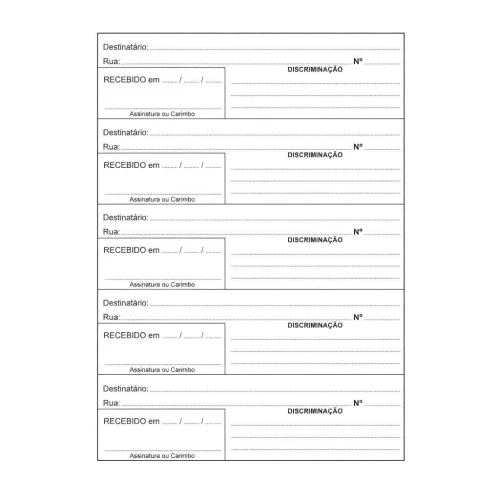 Caderno protocolo de correspondência pequeno 104 folhas Animativa
