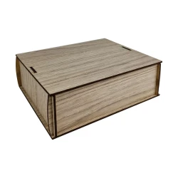Caixa MDF retangular 6x21x17cm sortida