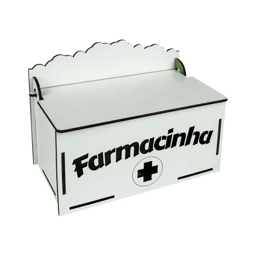 Caixa de mdf para remédio farmacinha decorado sortidos