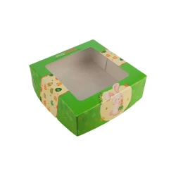 Caixa de papelão salgado delivery branco 35x17,5x5cm