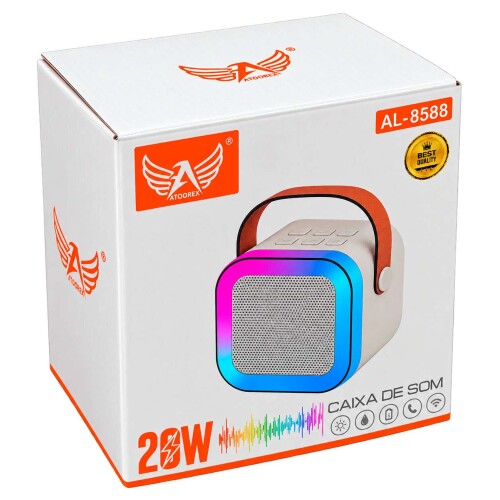 Caixa de som bluetooth 20w al-8588 (v) Caixa de som bluetooth 20w al-8588 (v)