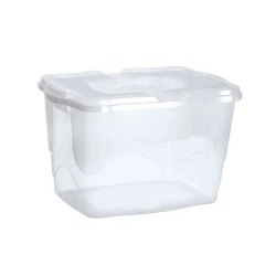 Caixa organizadora multiuso 34 litros transparente