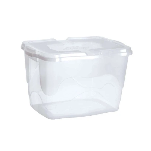 Caixa organizadora multiuso 34 litros transparente