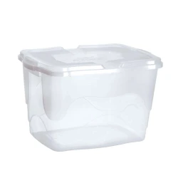 Caixa organizadora multiuso 60 litros transparente Plasmont