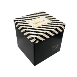 Caixa para presente quadrada 11,5x11,5cm Você é especial