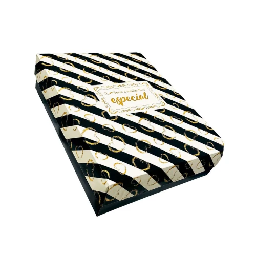 Caixa para presente retangular 333x24cm Você é especial Caixa para presente retangular 333x24cm Você é especial