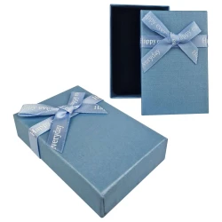 Caixa para presente retangular decorada 08x05cm sortidas