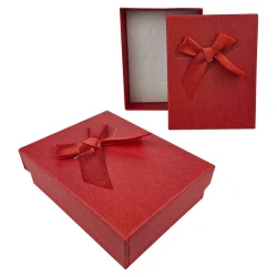 Caixa para presente retangular decorada 09x07cm sortidas