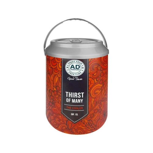 Caixa térmica cooler decorada para 12 latas sortidas Tritec
