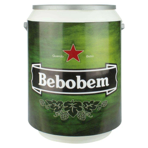 Caixa térmica cooler para 12 latas decorado sortido