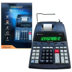 Calculadora com bobina térmica bivolt 54000T 12 dígitos Procalc