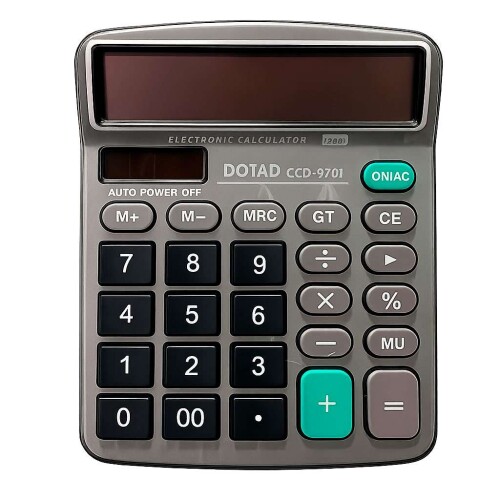 Calculadora média com 12 dígitos CCD9701 Dotad Calculadora média com 12 dígitos CCD9701 Dotad