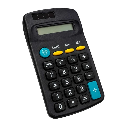 Calculadora pequena 8 digitos preta kcd402 Calculadora pequena 8 digitos preta kcd402