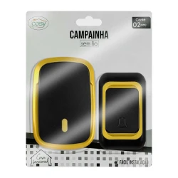 Campainha residencial sem fio a pilha Cosy