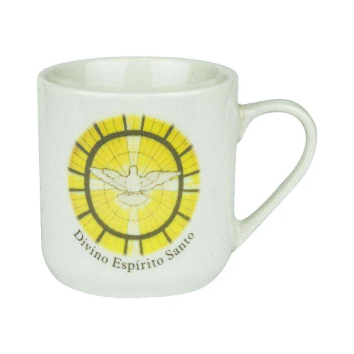 Caneca de cerâmica 250ml frases/figuras sortidas