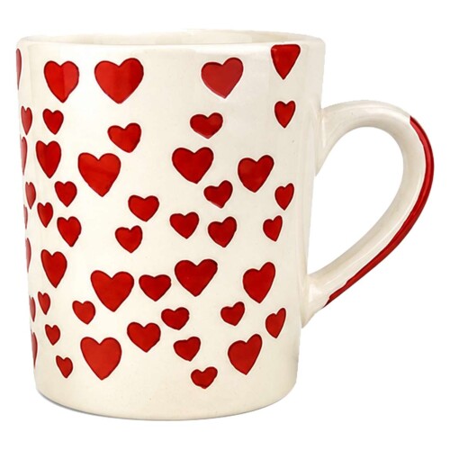 Caneca de cerâmica 300ml Cannes coração Caneca de cerâmica 300ml Cannes coração