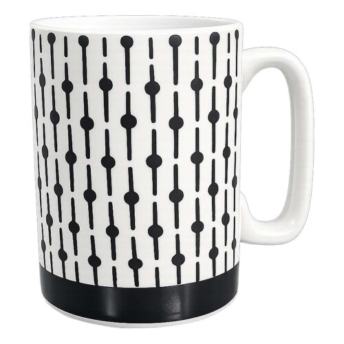Caneca de cerãmica 320ml decorada sortida