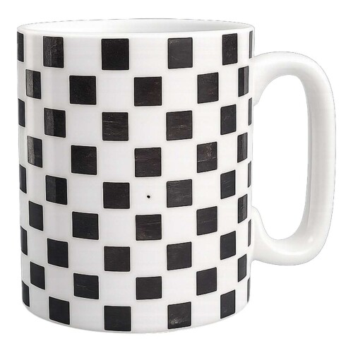 Caneca de cerãmica 320ml decorada sortida