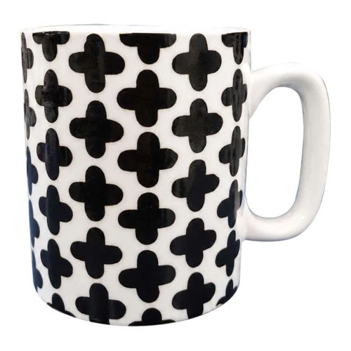 Caneca de cerãmica 320ml decorada sortida